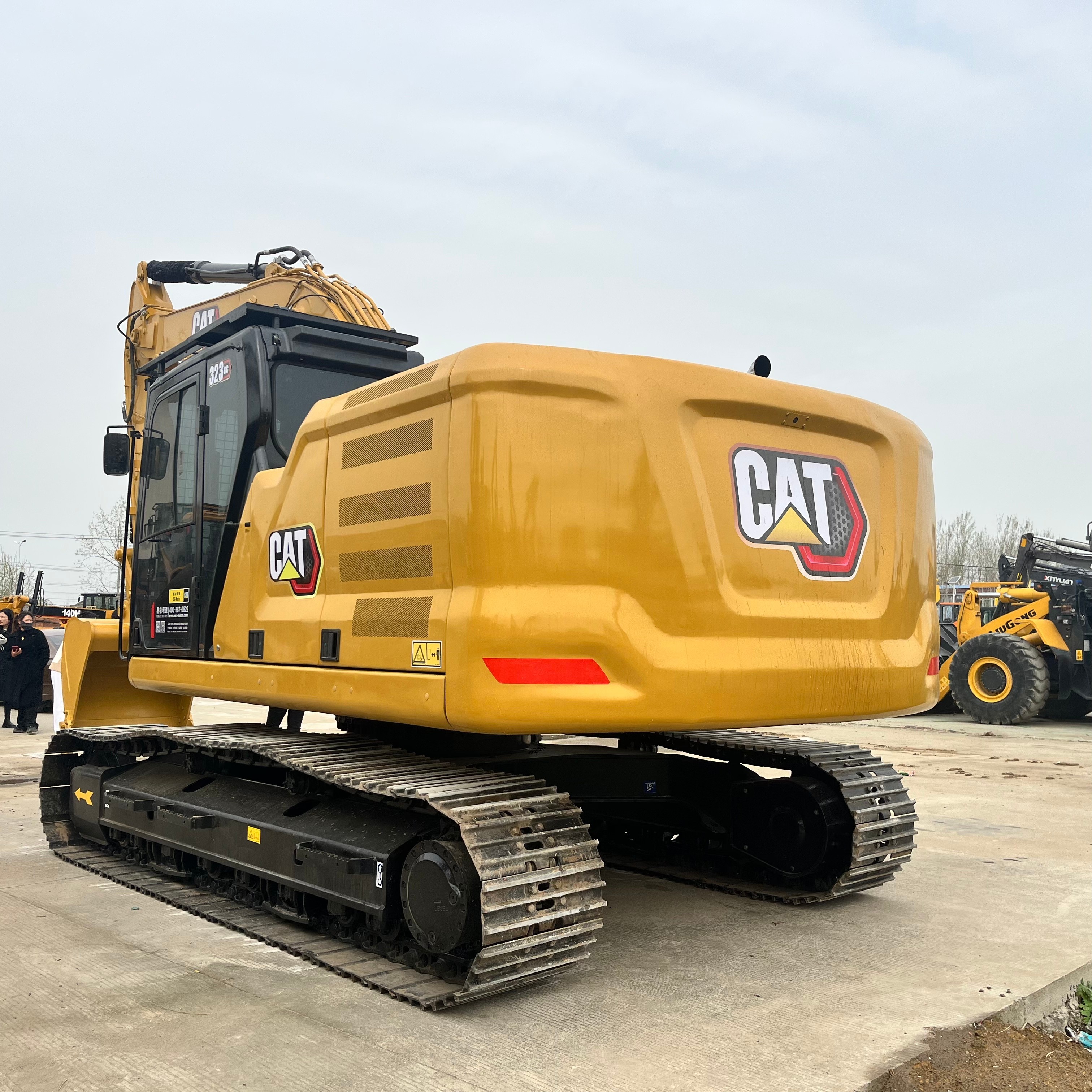 23ton Used CAT 323GC Heavy Excavators Import Hydraulic Secondhand Large Digger