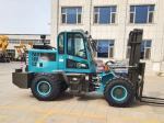 Durable off-road forklift truck 4.5ton 4x4 rough terrain forklift truck price
