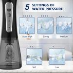 Electric Portable Dental Water Jet Travel Ipx7 Waterproof 2500 Mah Battery