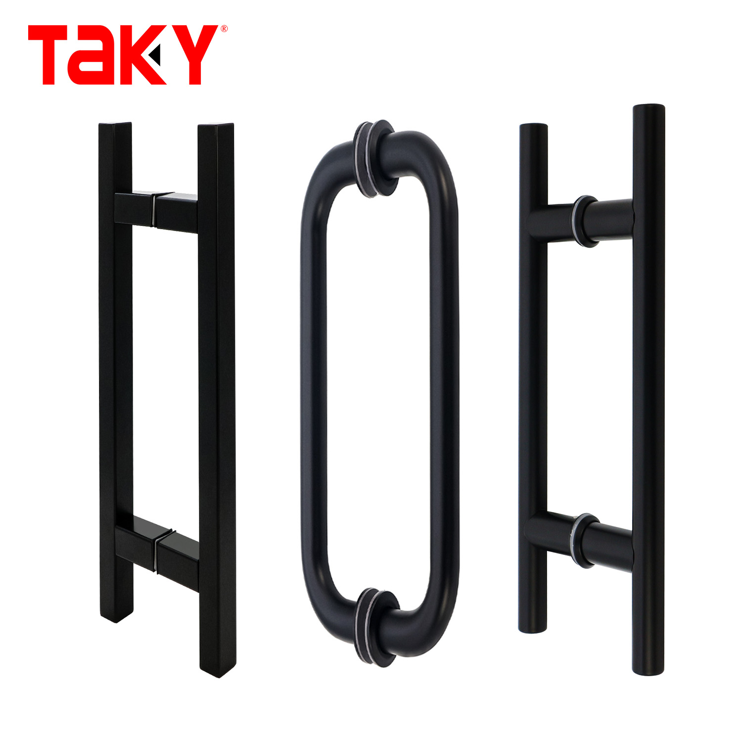 Stainless Steel Pull Handle for Hotel Office Apartment Doors Windows 200*200*19*1.0mm