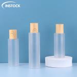 Customized PET Plastic Cosmetic Bottle Round For Nail Polish / Skincare
