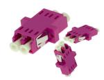 Duplex LC UPC Multi Mode Fiber Optic Adapter In Fiber Telecom