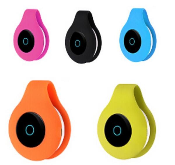 Battery Powered Body Bluetooth Mini Therapy Massager , Pink Black Blue Orange