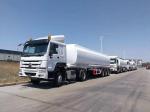 30000L-50000L Carbon Steel/Stainless Steel/Aluminum Truck Semi Trailer for Oil