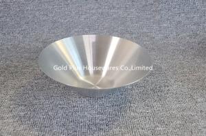 Wholesale Home using high quality snack plate for dessert or salad at tea party party decorate round metal fruit platter from china suppliers