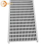 Outdoor Windproof Aluminium / Aluminum Strip Ceiling Commercial Perforated S