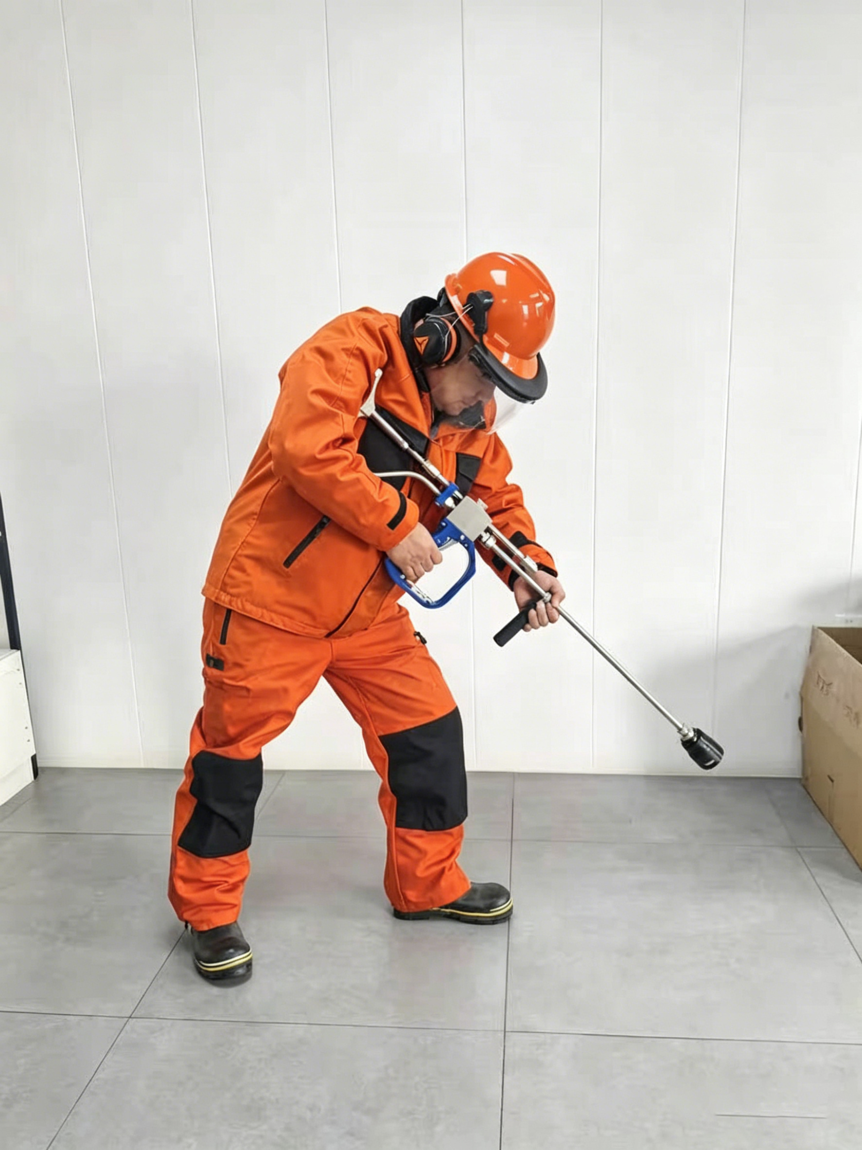 High Strength Pressure Washing Protective Clothing Adjustable Protective Safety Clothing Waterproof