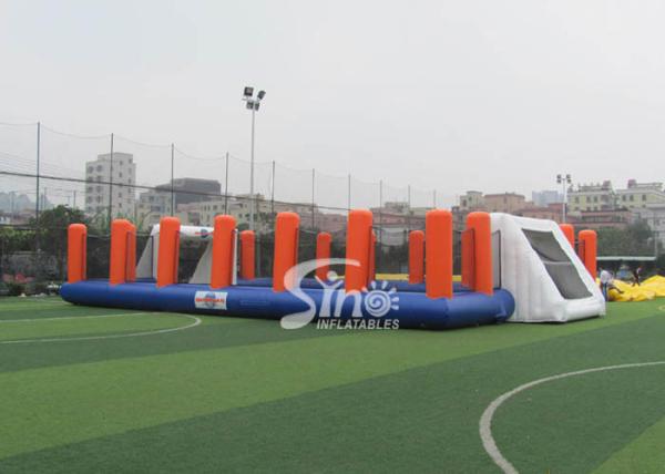 Green Soap Inflatable Football Pitch Hire Kids N Adults Outdoor Football