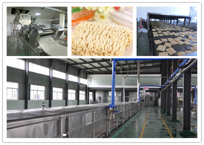 Automatic Chowmein Making Machine Non Frying Production No Fried Instant Noodle Line