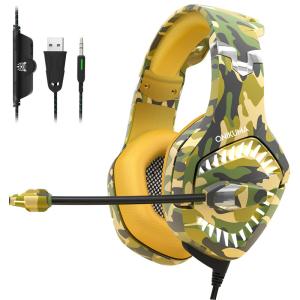 Wholesale 2.2m DC5V Onikuma K1 Pro Camouflage Gaming Headset from china suppliers