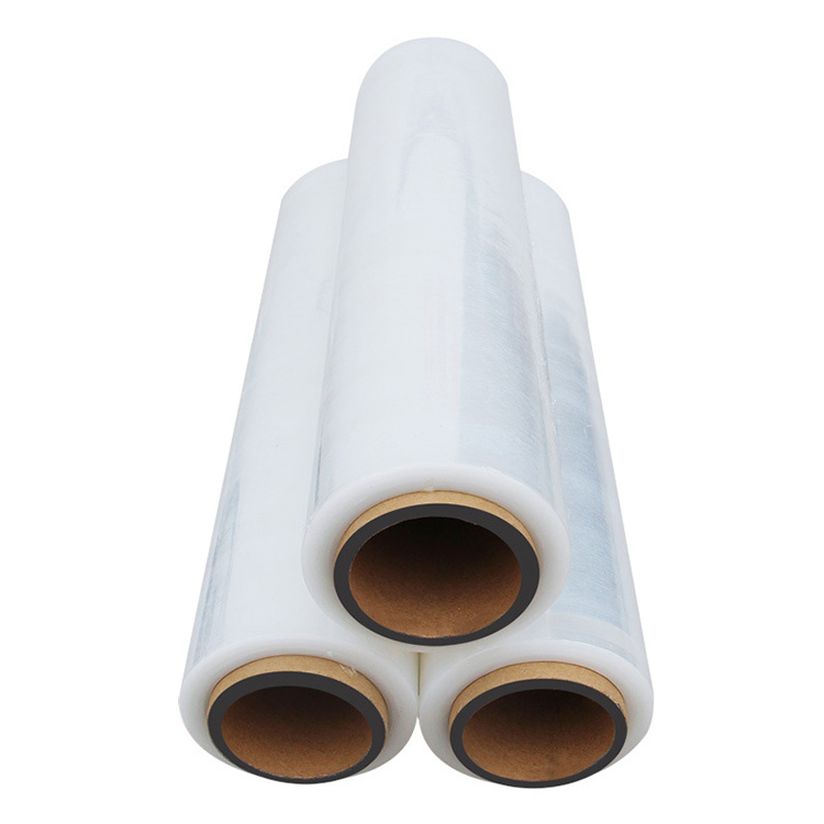 PVC/PE/PET Transparent Plastic Packaging Stretch Film Biodegradable LLDPE Stretch Wrap Film