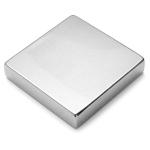 Bright Silver N35 Grade Neodymium Block Magnet 20x20x5mm