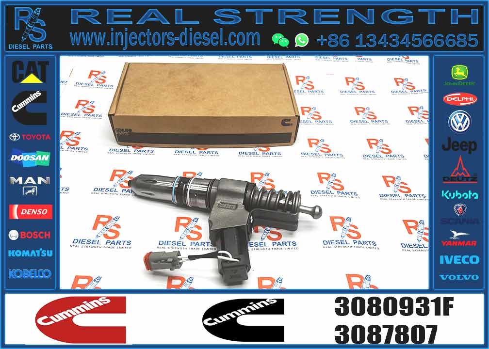 Diesel N14 Common Rail Fuel Injector 3080931F 3087558F 4307795 6087807