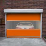 Industrial High-Speed Roll-Up Door | Safety Certified ISO 13849 | -30°C to +70°C