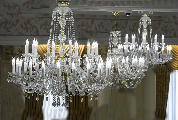 Kichler crystal chandelier hanging lights for lounge (WH-CY-129)