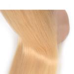 Natural Straight #613 Glueless Full Lace Human Hair Wigs Tangle Free 14" -28"