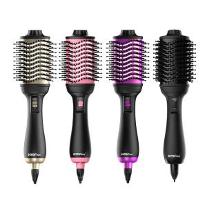 Wholesale 4 In 1 Multi Functional Hot Air Dryer Comb Brush Hair Curler Tourmaline Ceramic from china suppliers