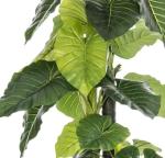 Height 250cm Artificial Potted Floor Plants Outdoor Elephant's Ear Plant