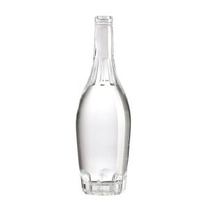 Wholesale 750ml Glass Bottle Empty Whiskey Vodka Bottle Botellass De Vidri Customized Logo from china suppliers