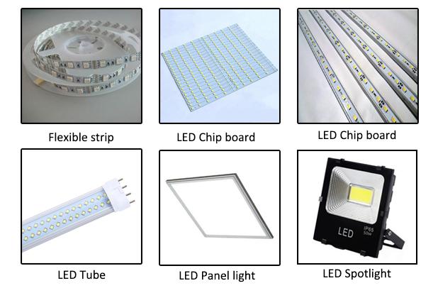 34 Heads Pick and Place Machine HT-F7S LED Flexible Strip Light 0