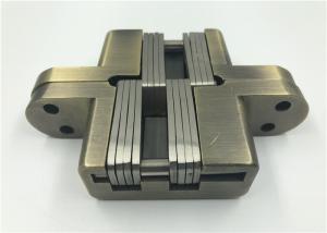 Wholesale Antique Brass Concealed Cabinet Hinges / Zinc Alloy Hidden Closet Door Hinges from china suppliers