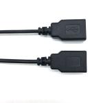Male Female USB 2.0 Type A Plug to Free End Tinned Open Pigtail Wire Charger