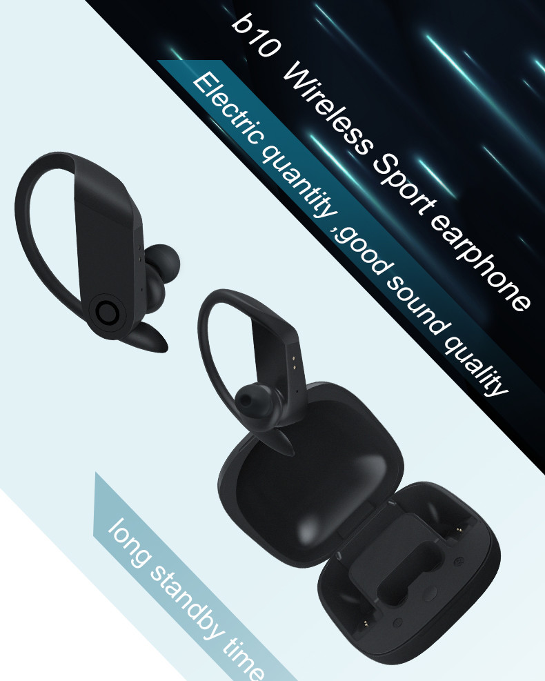 Led Display Sports BT5.0 Noise Cancelling Wireless Bluetooth Earbuds