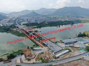 Wholesale Prefabricated Metal Bridge Construction Steel Tube Structure Tied Arch Bridge Suspension Steel Bridge from china suppliers
