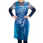 Food Processing White Disposable Polythene Aprons