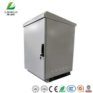 Wholesale SPCC Steel Wall Mounted Telecom Cabinet , Outdoor 19 Rack Enclosure from china suppliers