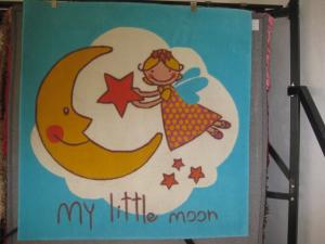 Wholesale Fairy little girl little moon Acrylic Handtufted Children Carpet Rug from china suppliers