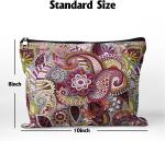 Waterproof Makeup Bag Mandala Cosmetic Bag For Women Travel Toiletry Bag