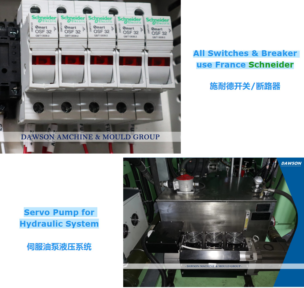 Fully Automatic Extrusion Blow Molding Machine 20L Double 3 Layer Chemicals Fuel Tanks Jerry Can Making