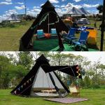 12'x10'x8'Dome Camping Tent 5-6 Person 4 Season Double Layers Waterproof Anti-UV