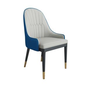 Wholesale 88 CM 6 Seater Fabric Dining Chairs Lined from china suppliers