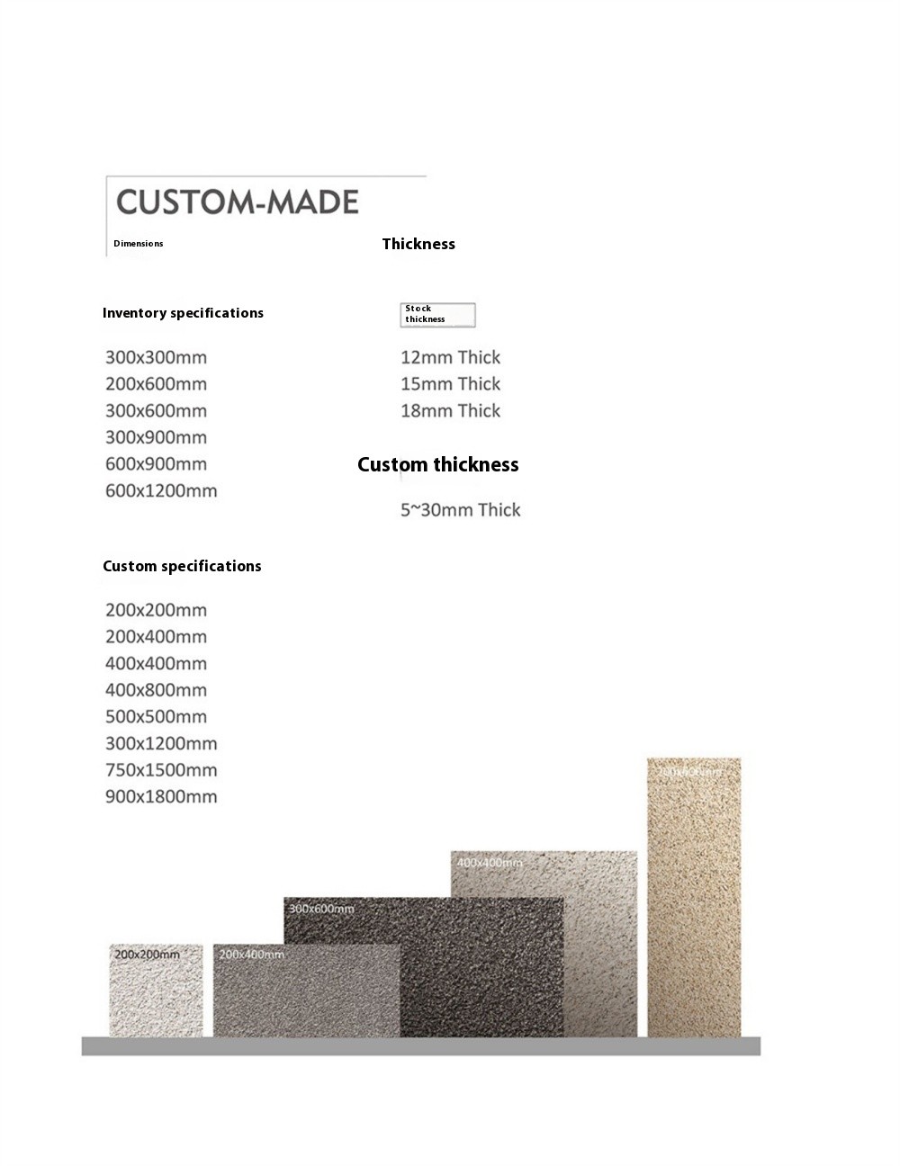 Wear-Resistance Full Body 24"X48" Blue Floor Porcelain Paving Tile For Outside Courtyard