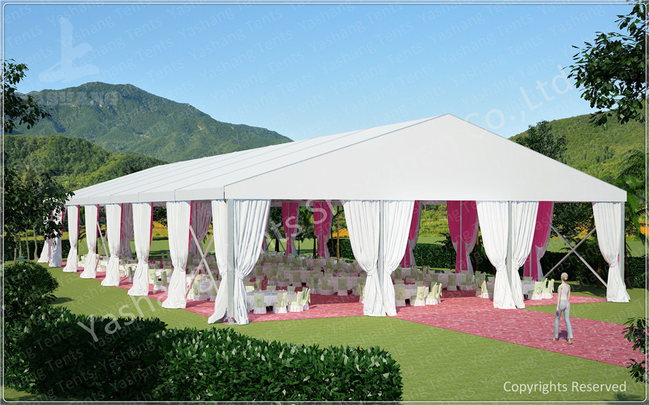 Big Solid ABS Wall Aluminium Frame Marquee Commercial Renting Tents For Events