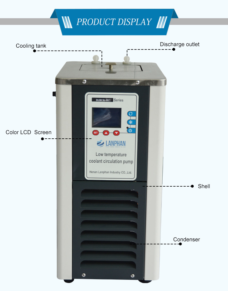 Chiller Lab Equipment 5L Cryogenic Circulation Chiller