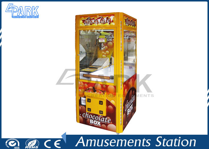Easy Management Crane Game Machine Hardware / Plastic / Wood Material