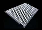 Building Expanded Metal Mesh Facades, 1200X2400MM Frame Aluminum Curtain Walls