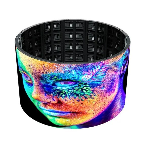 1.25mm-5mm Pixel Pitch Flexible LED Module With Nova / Huidu / Colorlight Control