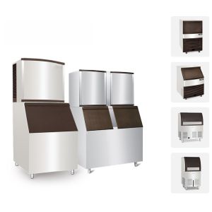 2000lbs Commercial Ice Maker Automatic Cube Ice Making Machine