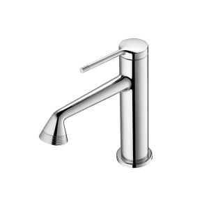 Wholesale Chrome Basin Mixer Faucet Deck Mounted Bathroom Faucet Single Lever from china suppliers