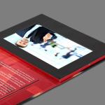 5 Inch 7 Inch 10 Inch Digital Greeting Cards Video Wedding Invitations Card