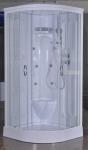 Transparent Glass Corner Shower Cabins , Corner Entry Shower Enclosure
