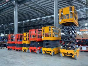 Wholesale Electric Lifting Aerial Work Platform Scissor Lift For Warehouse 11.9m from china suppliers