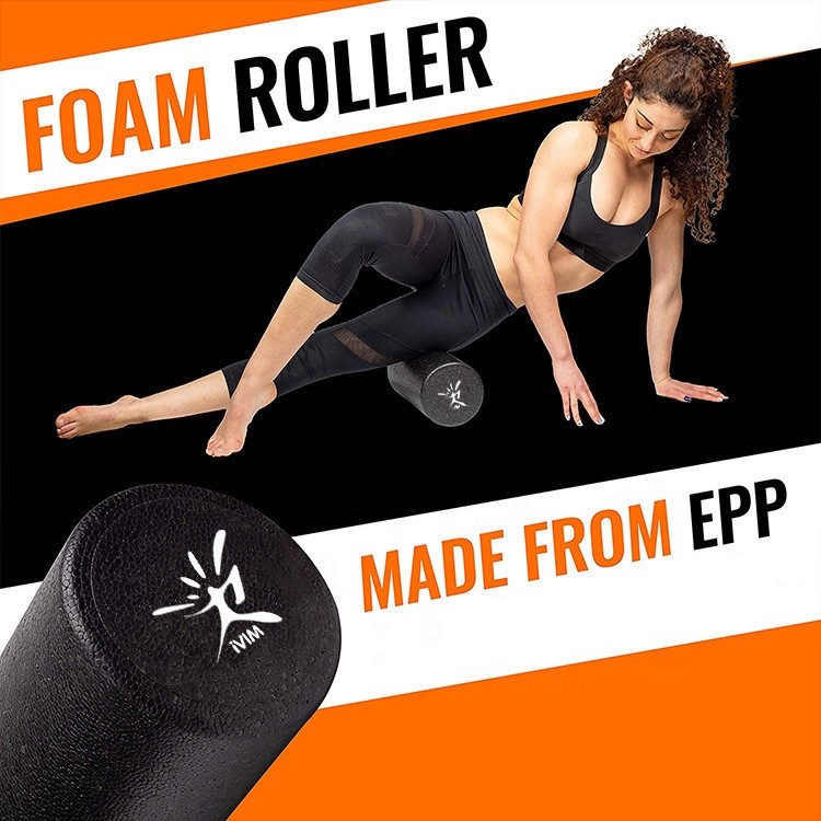 Latex Massage Roller Stick Set Foam Roller , Massage Ball Resistance Loop Bands