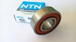 6204LLU NTN Ball Bearings , P6 Chrome Steel Deep Groove Ball Bearing For Motor