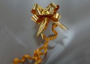 Wholesale Small yellow white grey Butterfly Pull Bows for Wedding , birthday , butterfly ribbon bow from china suppliers