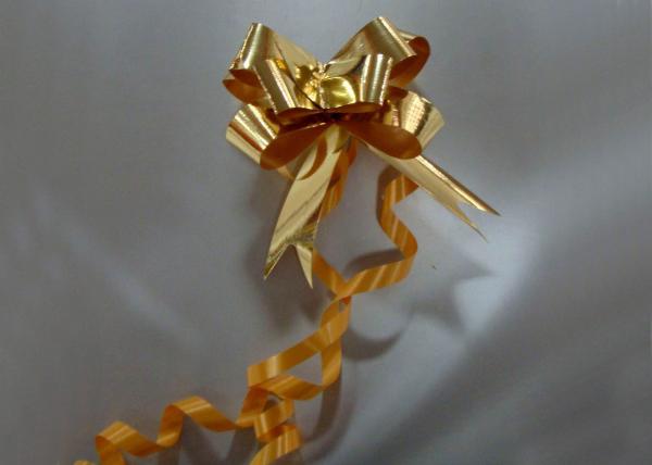 Small yellow white grey Butterfly Pull Bows for Wedding , birthday , butterfly